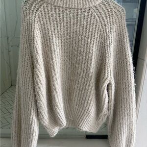 Universal Thread Cream Turtleneck Sweater